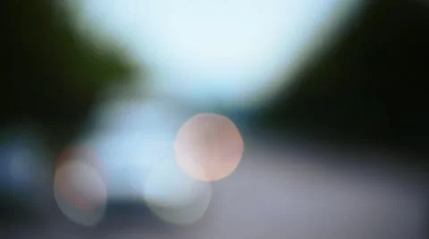 Defocused Traffic Lights Stock Footage 51802909