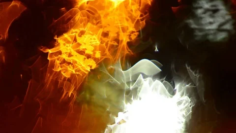 Defocused traffic lights through wet car glass. Stock Footage 73620133