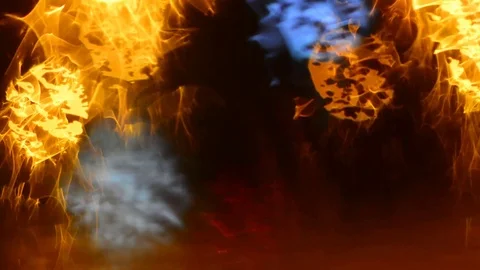 Defocused traffic lights through wet car glass - rainy night. Stock Footage 73620242