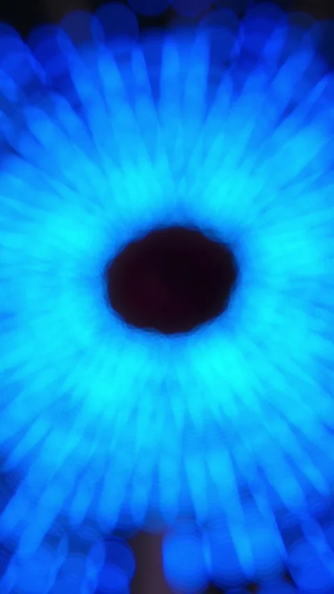 Defocused video of colorful and variable lighting as background at vertical Stock Footage 260701469