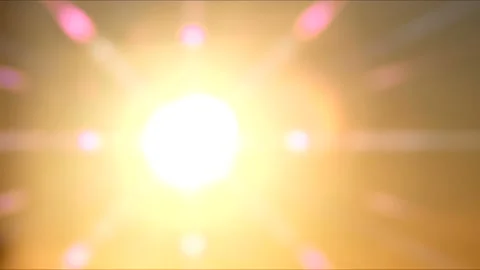 Defocused winter sunset time lapse Stock Footage 145657079