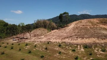 Deforestation aerial view Stock Footage 86154232