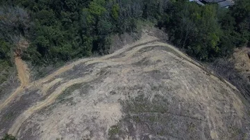 Deforestation aerial view Stock Footage 86155009