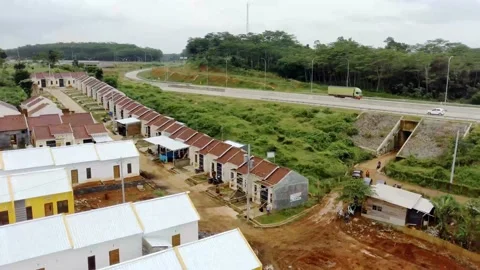 Deforestation and illegal logging drone in asia Stock Footage 151329360