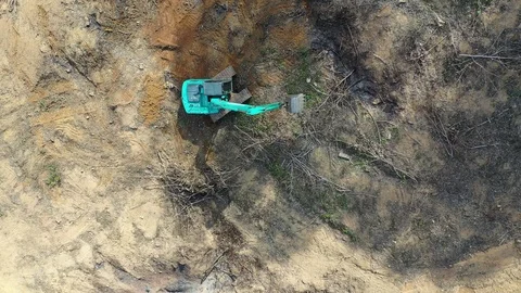 Deforestation Stock Footage 122427892