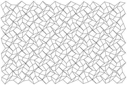 Deformed Grid Wave Lines Abstract Pattern Vector 스톡 일러스트