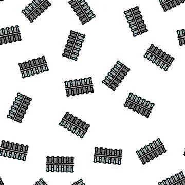 Deformed rebar vector seamless pattern Stock Illustration