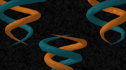 Deforming spiral animation 库存影片 71643966