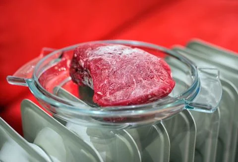 Defrosting. Stock Photos