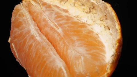 Defrosting Tangerine Stock Footage 77427363