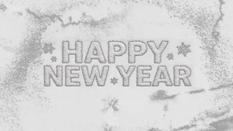 Defrosting Transition 4k HNY Stock Footage 321661709