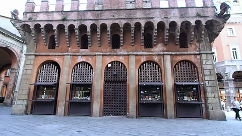 Degli Asinelli tower Stock Footage 92249871