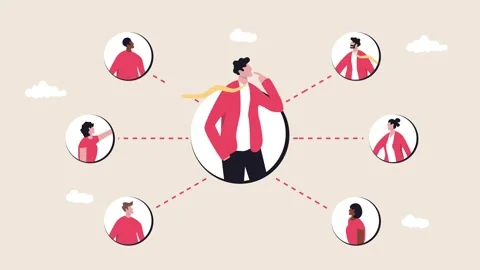 Degree feedback, assessment or performance appraisal Stock Footage 280011667