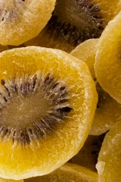 Dehydrated kiwis Stock Photos