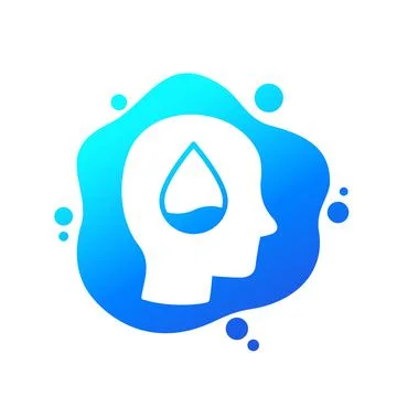Dehydration vector icon for web Stock Illustration