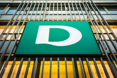 Deichmann Large Store Logo Stuttgart City Main Street Fall Season Closeup Oct Stock Photos