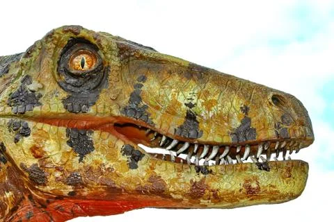 Deinonychus dinosaur Stock Photos
