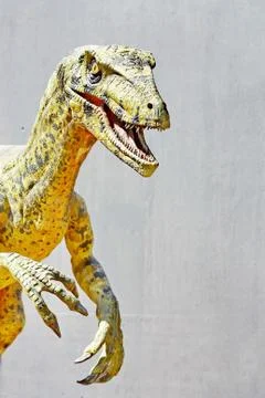 Deinonychus dinosaur Stock Photos