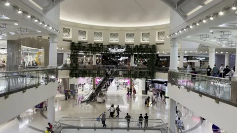 Deira city centre inside view  Stock Footage 233857152