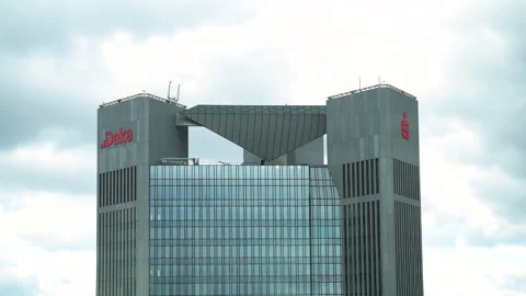 DEKA bank building close up Stock Footage 150447361
