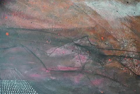 Dekorative wall Foto stock