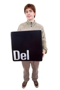 Del key Stock Photos