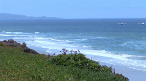 Del Mar Coast Stock Footage 27877041