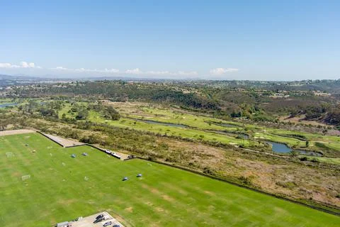 Del Mar Polo Fields Stock Photos