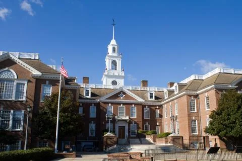 Delaware capital building Stock Photos
