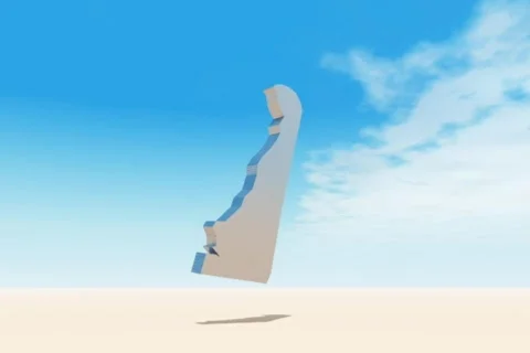 Delaware Flyby Stock Footage 99936