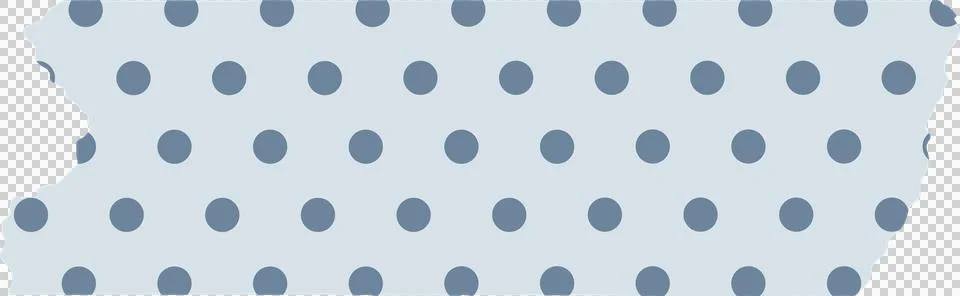 Delaware silhouette is floating in flat design with blue polka dots on Stock Illustration