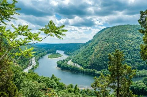 Delaware Water Gap Stock Photos