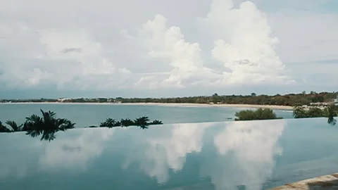 Delay clouds, summer sky, clouds,time lapse Stock Footage 233680288