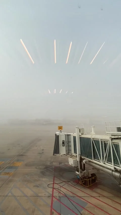 Delayed Departure Stock Footage 245983509