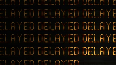 Delayed Sign Closeup As Words Appear Vidéo 114191636