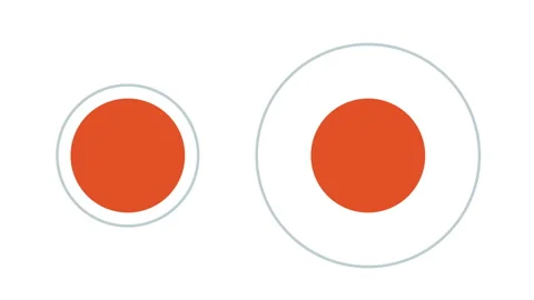 Delboeuf illusion Stock Footage 127774116