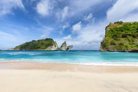 Delectable Atuh Beach Stock Photos