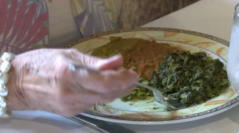 Delectable dishes (15 of 37) Stock Footage 19350308