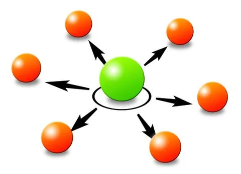 Delegate tasks Stock Illustration