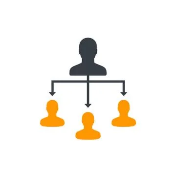 Delegation, vector illustration Stock Illustration