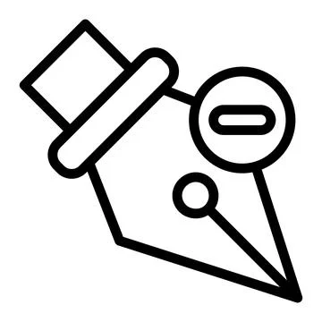 Delete anchor Vector Icon Design Illustration Stock Illustration