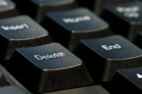 Delete botton Stock Photos