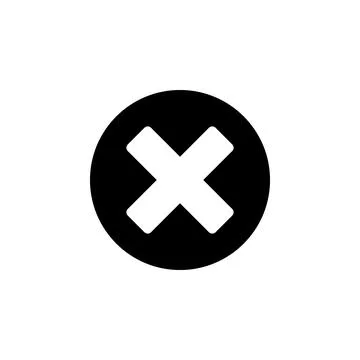 Delete character icon. Element of minimalistic icon for mobile concept and web Stock Illustration