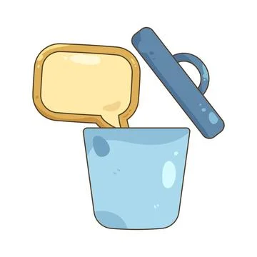Delete chat bubble Иллюстрация