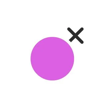 Delete Icon, Remove, Cancel, Reject, Circle, Purple イラスト素材