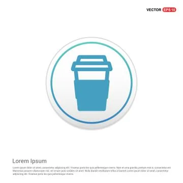 Delete icon - white circle button Stock Illustration