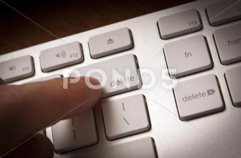 Delete key Stock Photos