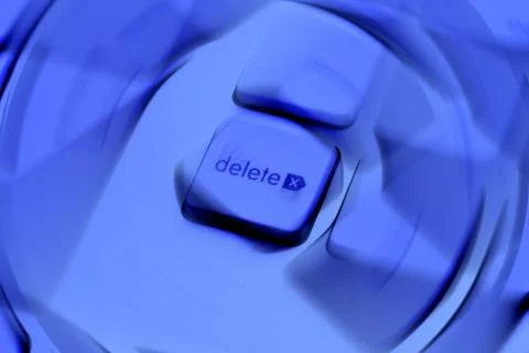 Delete Key 스톡 사진