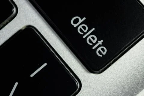Delete Keyboard button Stock Photos