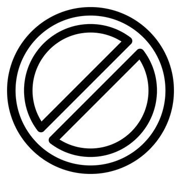 Delete line icon vector illustration isolated on white background イラスト素材
